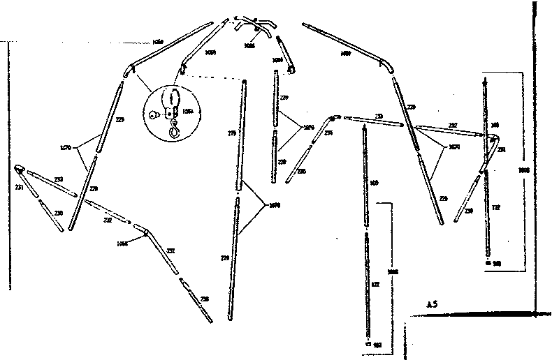 Sears 30879090 frame assembly diagram