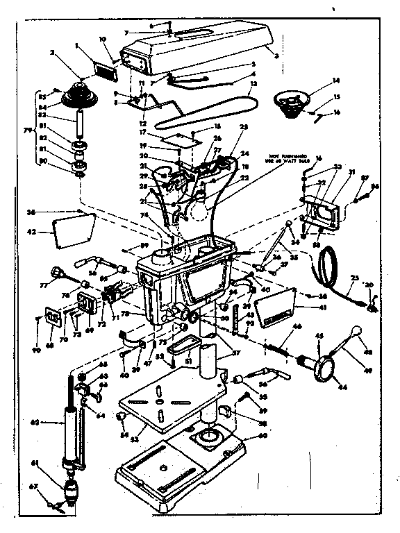 Craftsman 11324580 unit breakdown diagram
