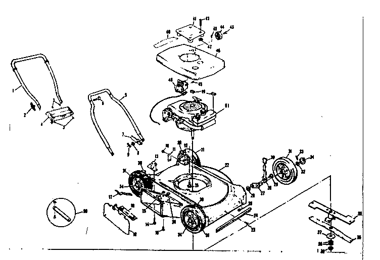 Craftsman 13191540 replacement parts diagram
