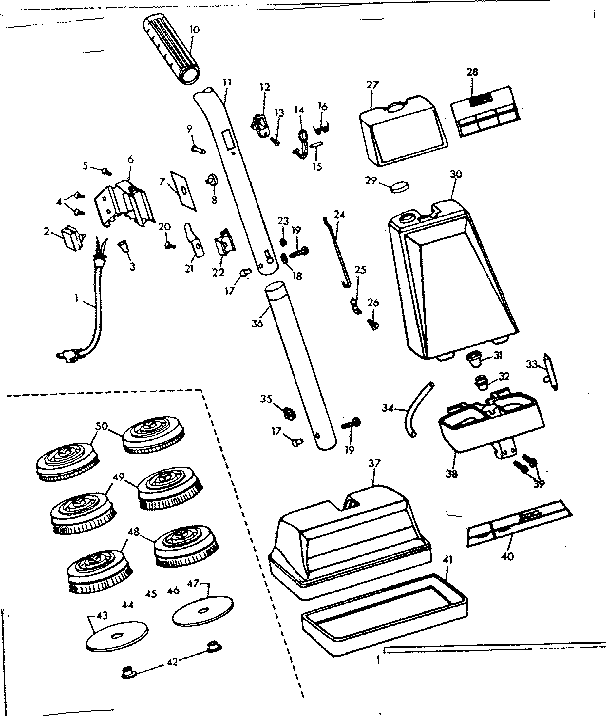 Kenmore 10082400 external parts diagram