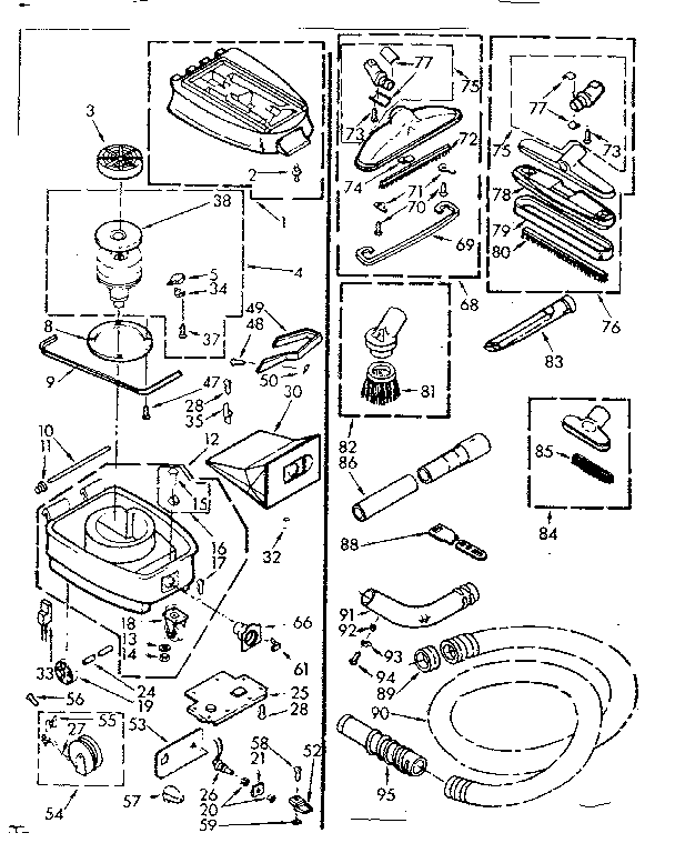 Kenmore 11621800 unit parts diagram