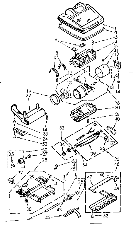Kenmore 11631900 attachment set vacuum cleaner parts diagram