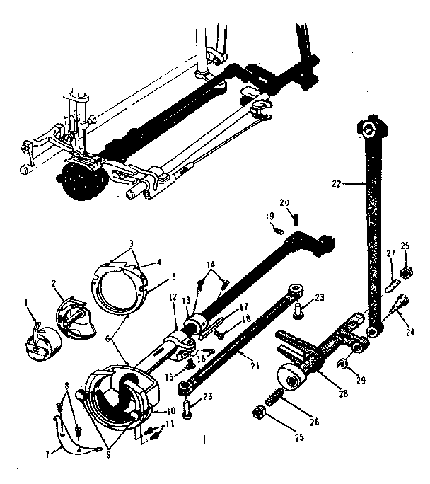 Kenmore 15813033 shuttle assembly diagram