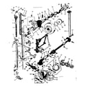 Kenmore 15817550 presser bar and shuttle  assembly diagram