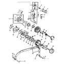 Kenmore 15817550 control dial and hook plate assembly diagram