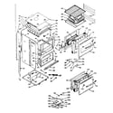 Kenmore 1033227041 body section diagram