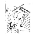 Kenmore 1033267001 burner section diagram
