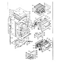 Kenmore 1033267001 body section diagram