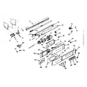 Kenmore 1033277021 control panel section diagram