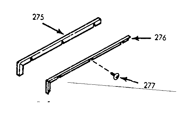 Kenmore 1036087000 main top trim kit diagram