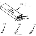 Kenmore 1037137022 wire harnesses & components diagram