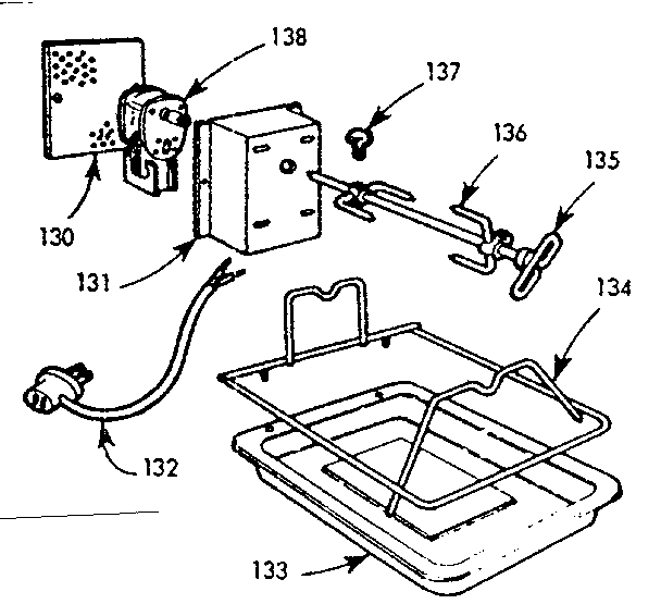 Kenmore 103717633 optional equipment diagram