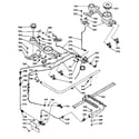 Kenmore 1037407140 burner section diagram