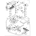 Kenmore 1037777061 oven burner section diagram