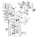 Kenmore 1037857001 burner section diagram
