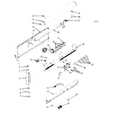 Kenmore 1039147021 backguard section diagram