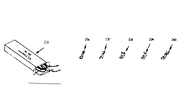 Kenmore 1039177120 optional equipment diagram