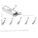 Kenmore 1039717041 wire harnesses and components diagram