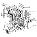 Kenmore 1197067160 body diagram