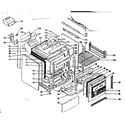 Kenmore 1197207060 body diagram