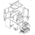 Kenmore 6289107100 body assembly diagram