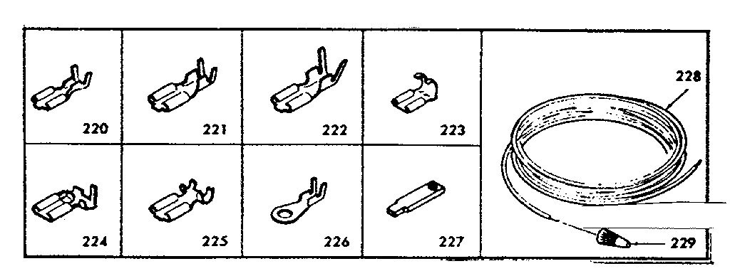 Kenmore 6289137120 wiring and wiring terminals diagram