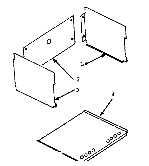 Kenmore 6477127024 optional equipment oven liner kit diagram