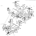 Kenmore 6477157023 burner section diagram