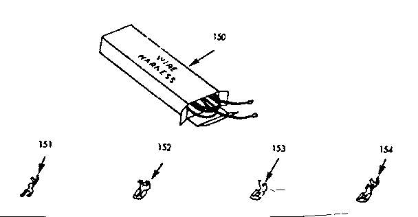 Kenmore 6479157022 wire harnesses & components diagram