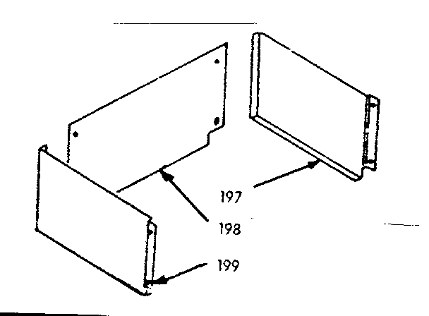 Kenmore 6479167000 oven liner kit diagram