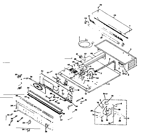 Kenmore 8504237080 control section diagram