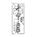 Kenmore 1107005401 pump assembly diagram