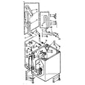Kenmore 1107004500 cabinet parts diagram