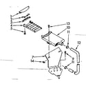 Kenmore 1107004500 filter assembly diagram
