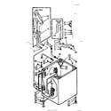 Kenmore 1107005553 cabinet parts diagram