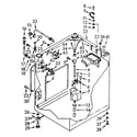Kenmore 1107005900 cabinet parts diagram