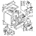 Kenmore 1107007100 machine sub-assembly diagram