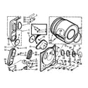 Kenmore 1107007100 bulkhead assembly diagram