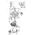 Kenmore 1107015663 drive system diagram