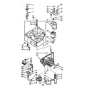 Kenmore 1107014850 drive system diagram