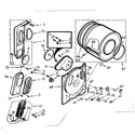 Kenmore 1107018000 bulkhead assembly diagram