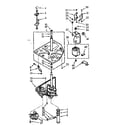 Kenmore 1107033101 drive system diagram