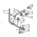 Kenmore 1107033101 caster assembly diagram