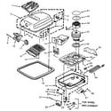 Eureka SE3712A vacuum cleaner parts diagram