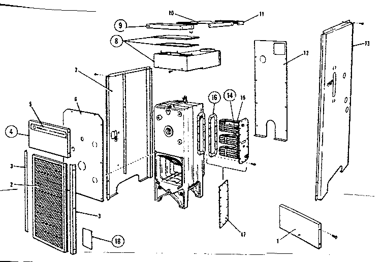 Kenmore 229156 jacket diagram