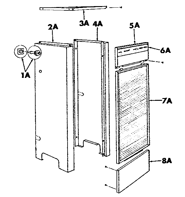 Kenmore 229170 jacket extension diagram
