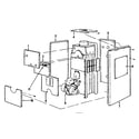 Kenmore 22951302 flush jacket parts diagram