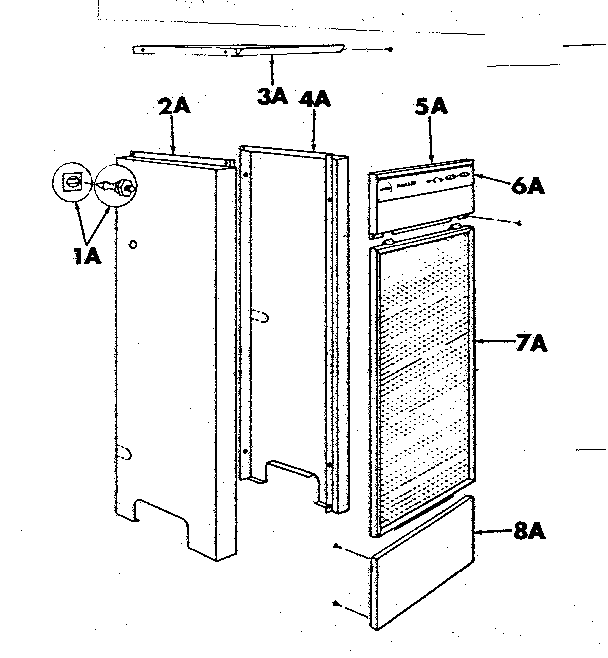 Kenmore 2296135 jacket extension parts diagram