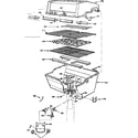 Kenmore 2582337810 grill & burner diagram