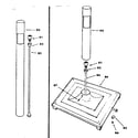 Kenmore 2582337810 post and patio base diagram